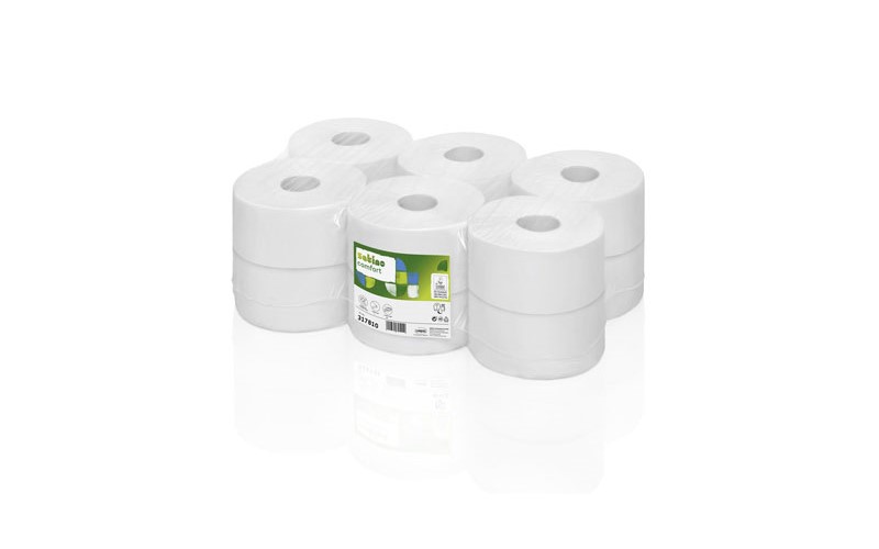 WC Papier Mini Comfort 180m 2 lagig 12 Rollen (JT1)