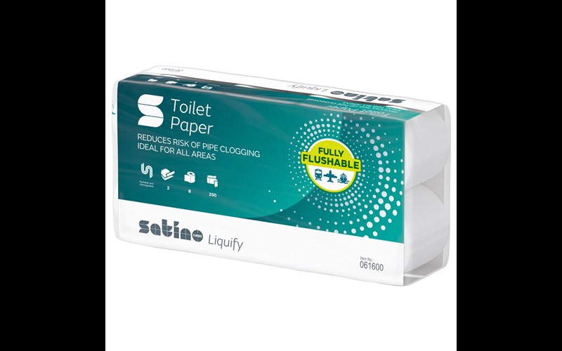 WC Papier Liquify 2 Lg Weiss - 250 Bl. - 64 Rollen (MT1)