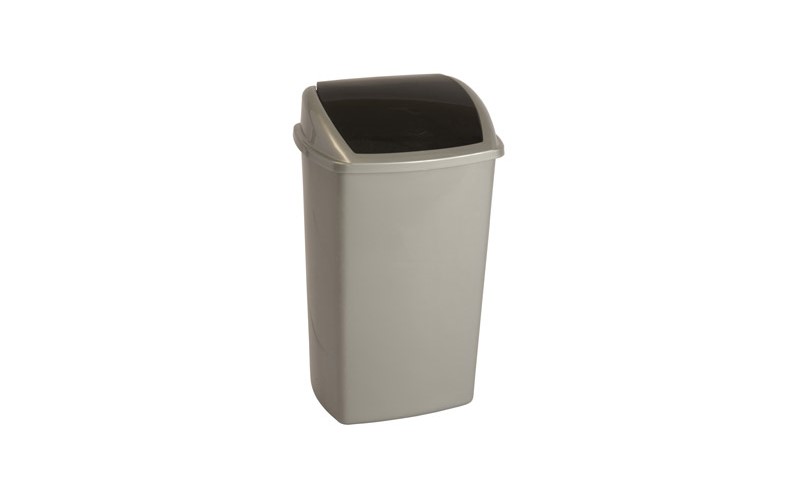 Abfallbehälter 50 Liter - Grau