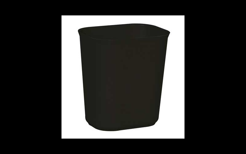 Vuurbestendige papierbak 13 L - zwart