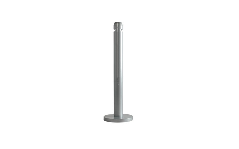 Smokers' Pole, Rubbermaid Silber