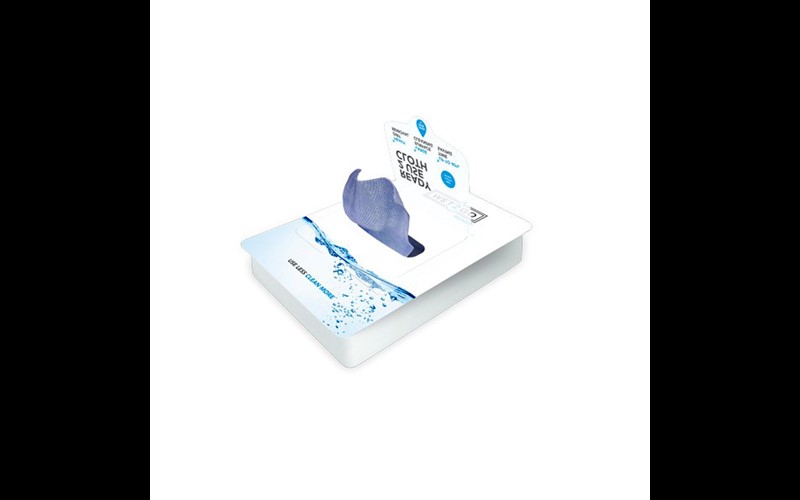 WET2GO READY lavette microfibres bleu 40x30 cm - 6 x 20 pièces