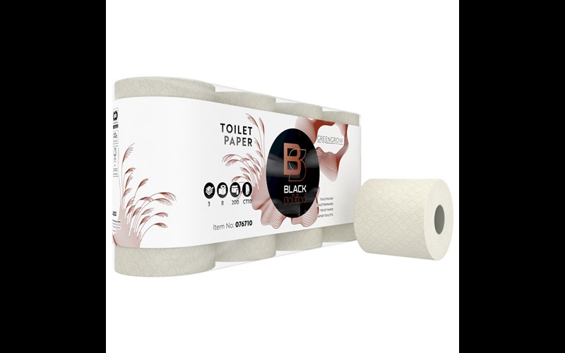Toiletpapier GreenGrow 200 bl. 3 lgs - 48 rollen (CT10)