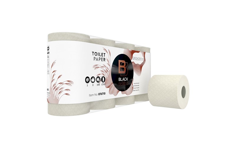 Papier WC GreenGrow 200 cps. 3 plis - 48 rouleaux (CT10)