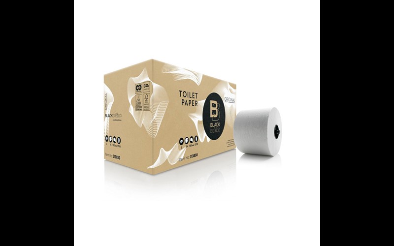 Papier WC BS Original compact - 100 mètres - 24 rouleaux (CT10)