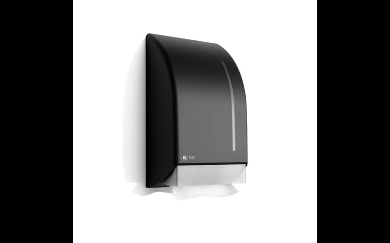Handdoekdispenser V-vouw - Zwart (PT30)