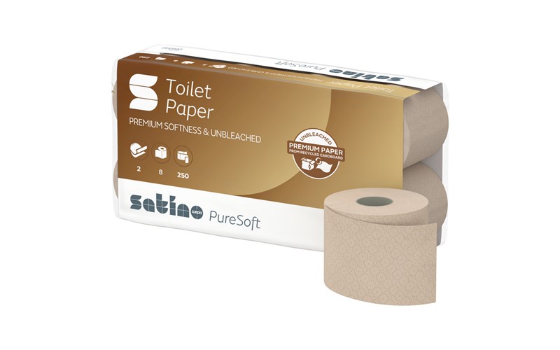 Toiletpapier PureSoft 2 lg - 250 vellen - 64 Rollen (MT1)