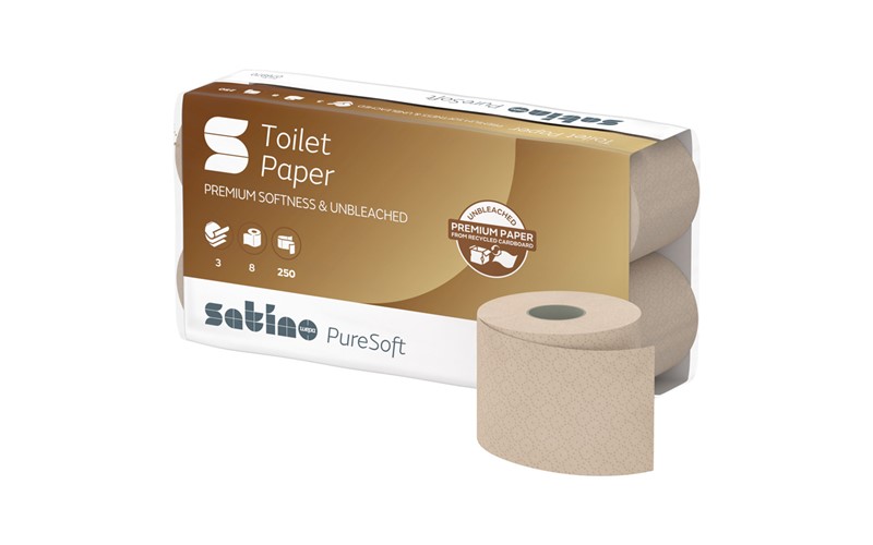 Toiletpapier PureSoft 3 lg - 250 vellen - 64 Rollen (MT1)