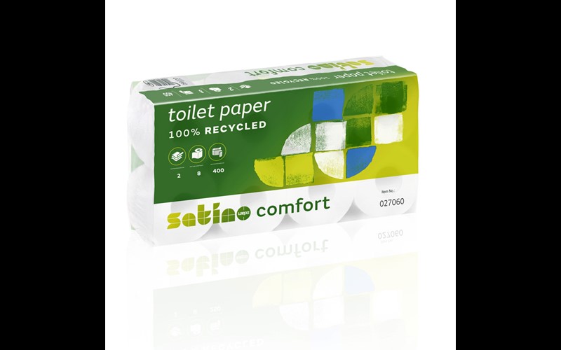 Toiletpapier Comfort 400 bl. 2 laags 48 rollen (MT1)
