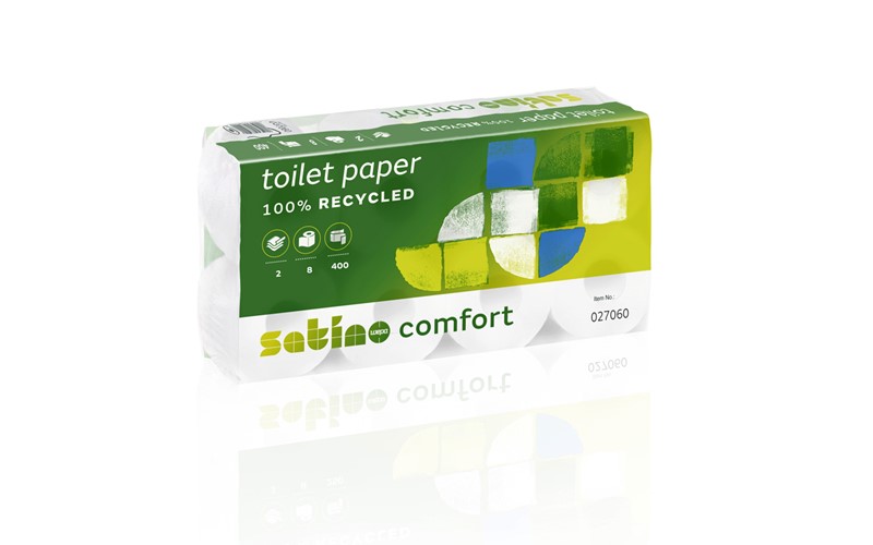 Papier WC Comfort 400 cps. 2 plis 48 rouleaux (MT1)