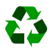 Logo Biologisch abbaubar