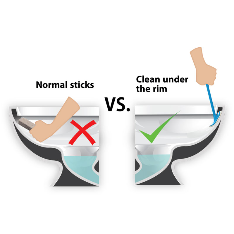 WC Stain remover - Kit avec 4 pads