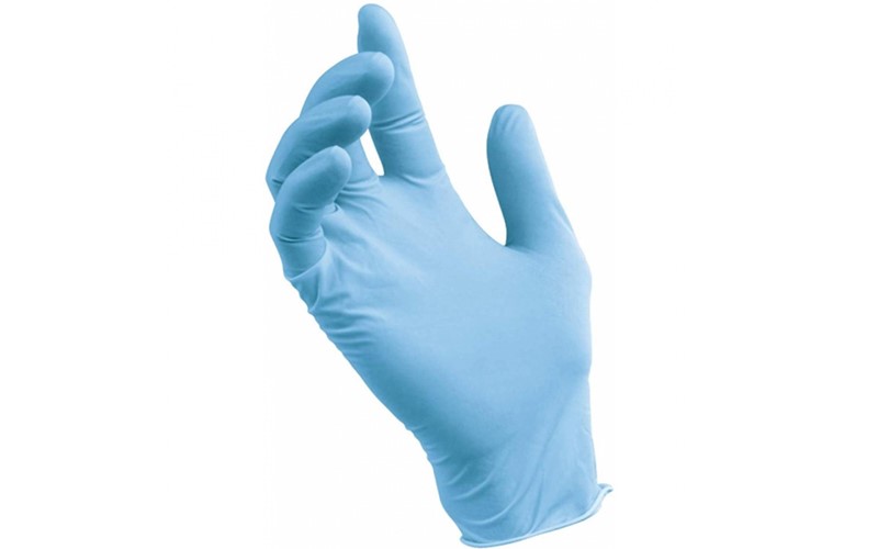 Handschuhe Nitryl Blau 100 St - S