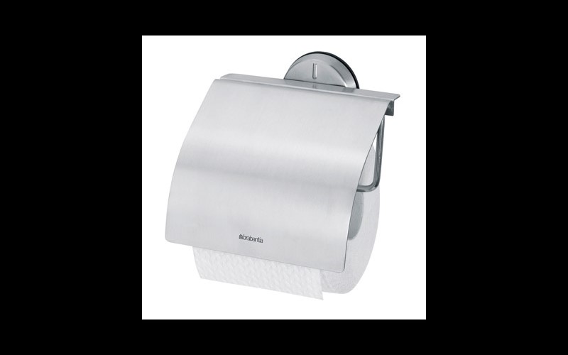 Porte-rouleaux papier WC - Inox mat