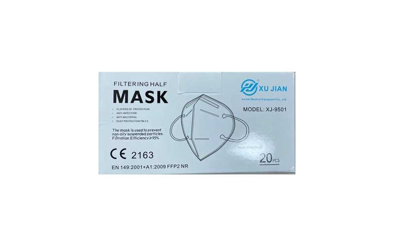 Masque de protection - FFP2 -  20 pcs