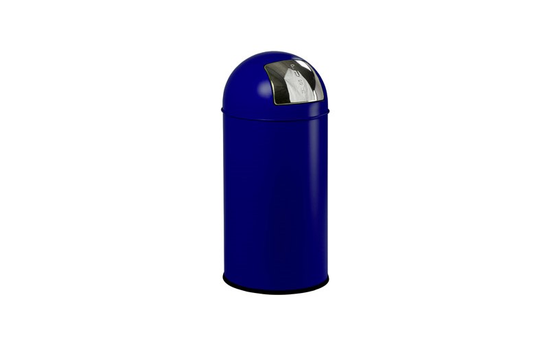 Pushcan - 40 Liter - blauw