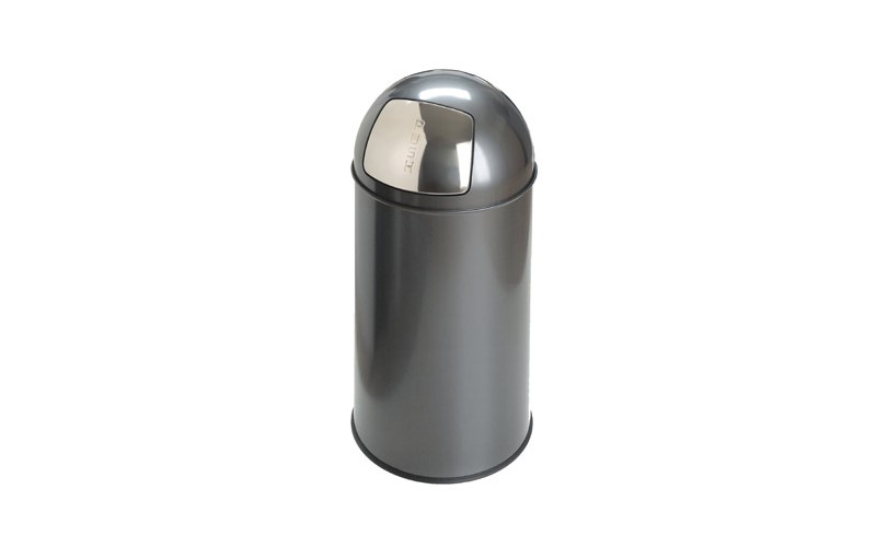 Push can - 40 Litres - gris
