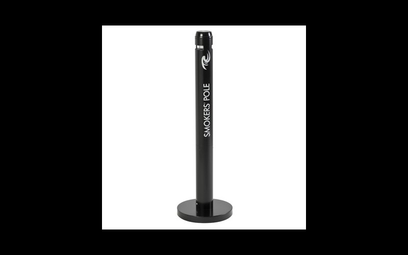 Smoker's Pole, Rubbemaid noir