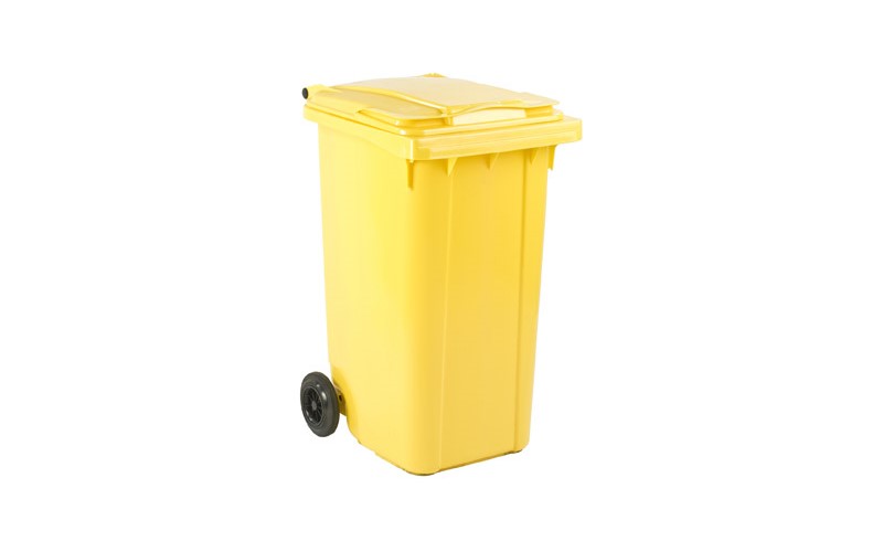 Mini-container 240 ltr - Geel