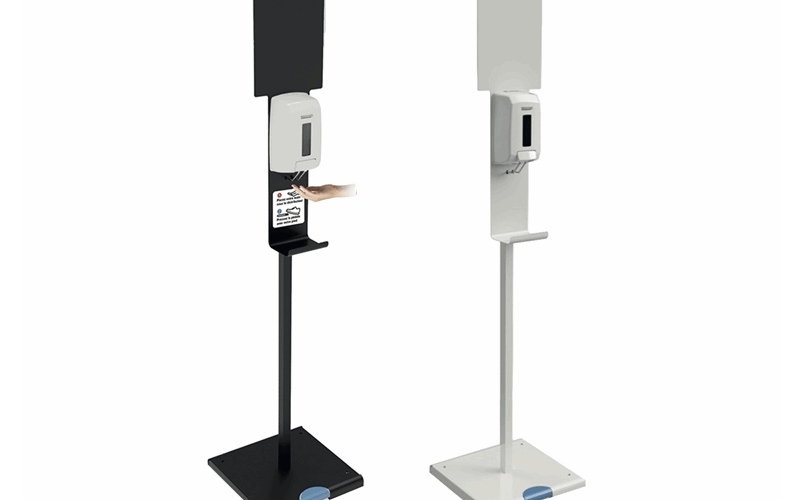 Floorstand station de désinfection - Distributeur automatique