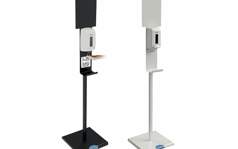 Floorstand Handdesinfectiepaal - Sensor Dispenser