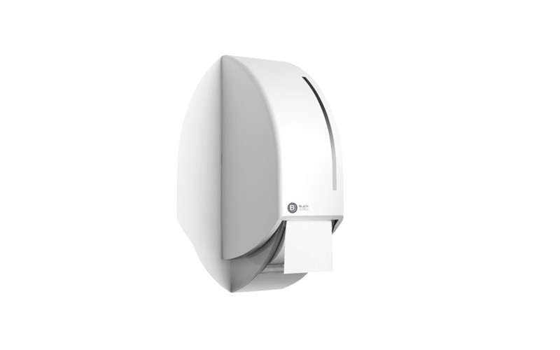 Dispenser Toiletpapier Wit - System Rollen (ST10)