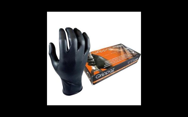 Handschuhe Nitryl Grippaz 50 St. - M