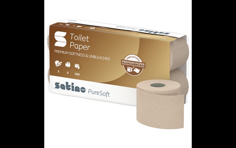 WC Papier PureSoft 2 lg - 250 Blatt - 64 Rollen (MT1)