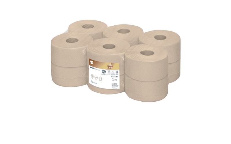 Toiletpapier PureSoft 2 lgs centerfeed 180 m - 12 rollen (CF2)