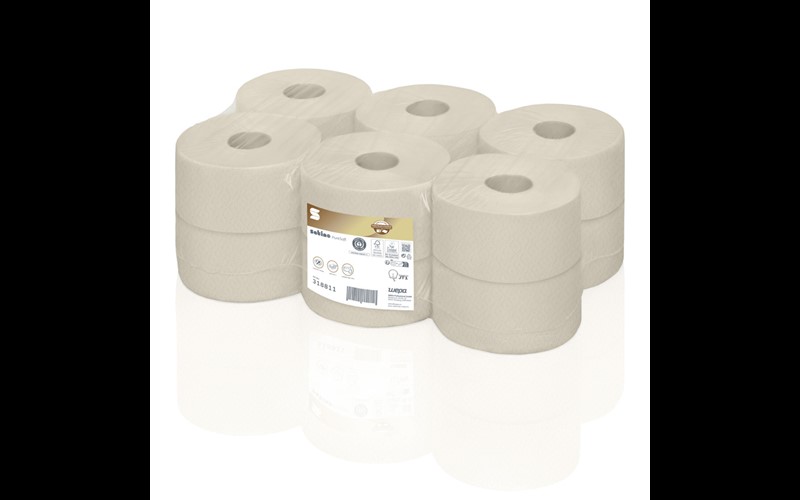 Papier WC Mini PureSoft 180m 2 plis 12 rouleaux (JT1)