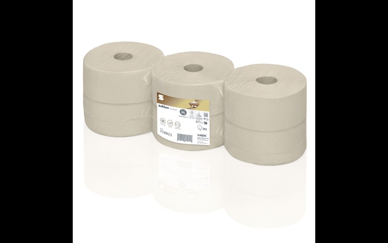 Toiletpapier PureSoft Jumbo 380m 2 laags - 6 rollen (JT2)