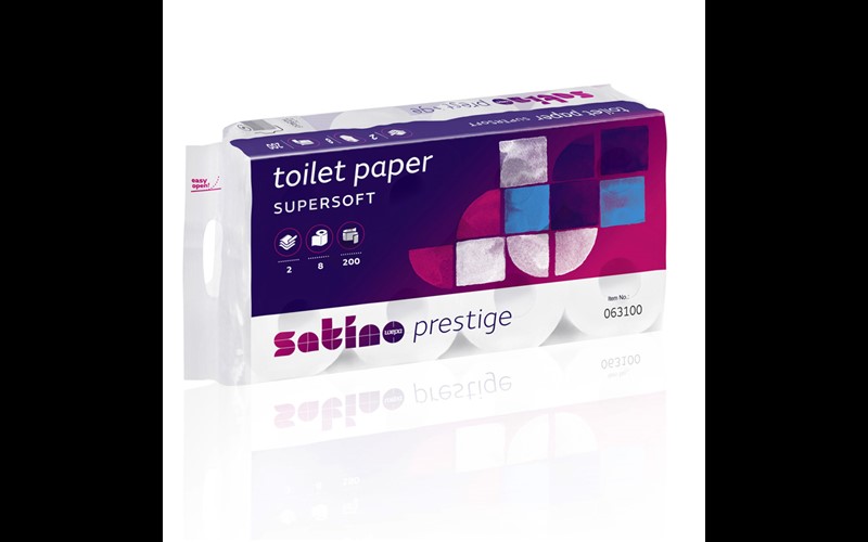 Toiletpapier Prestige 2 lg - 200 bl - 64 rollen (MT1)
