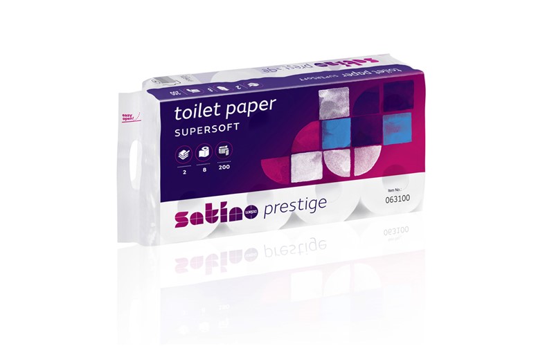 Toiletpapier Prestige 2 lg - 200 bl - 64 rollen (MT1)
